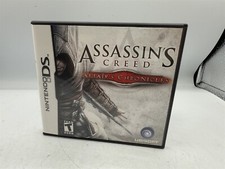 NINTENDO DS ASSASSIN'S CREED ALTAIR'S CHRONICLES COMPLETE GAME WITH MANUAL