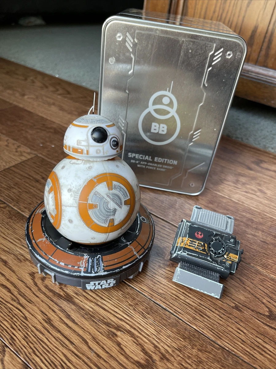 silke Sinewi lugtfri Sphero Star Wars BB-8 App Enabled Droid with Force Band Special Edition in  box | eBay