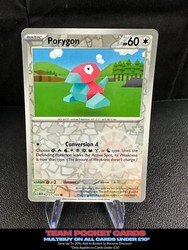 Porygon 137/165 Scarlet & Violet 151 Reverse Holo Common