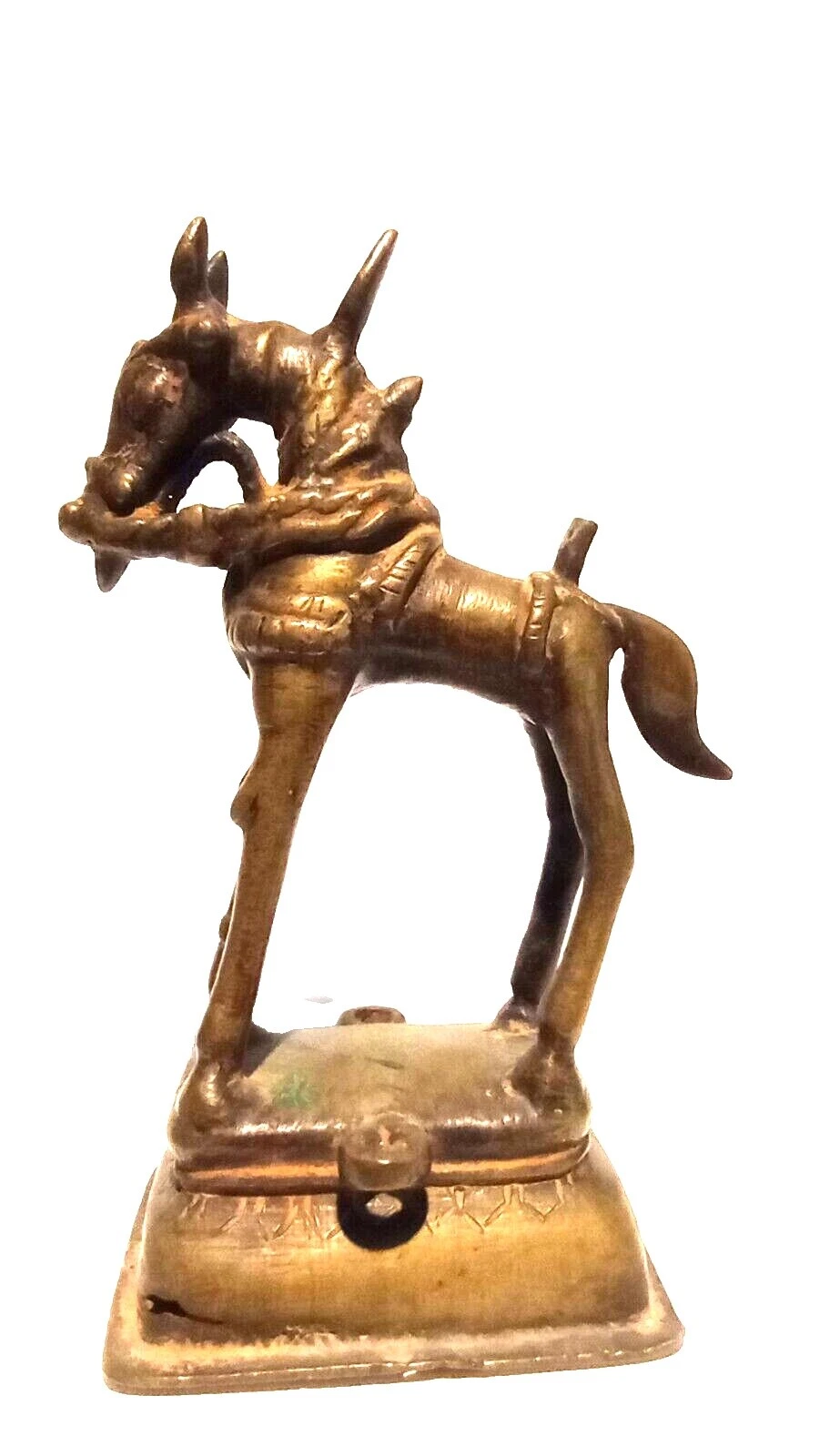 Escultura marrón de antigüedades de Asia