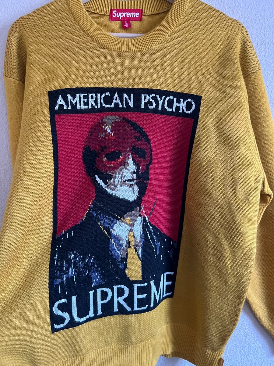 23AW Week5 Supreme AMERICAN PSYCHO SWEATER クルーネック s-l1200.jpg