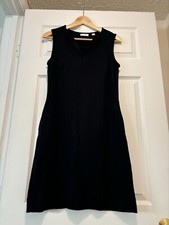 NY&CO Split Neck Sleeveless Shift Dress