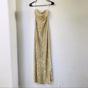 ebay gold dress