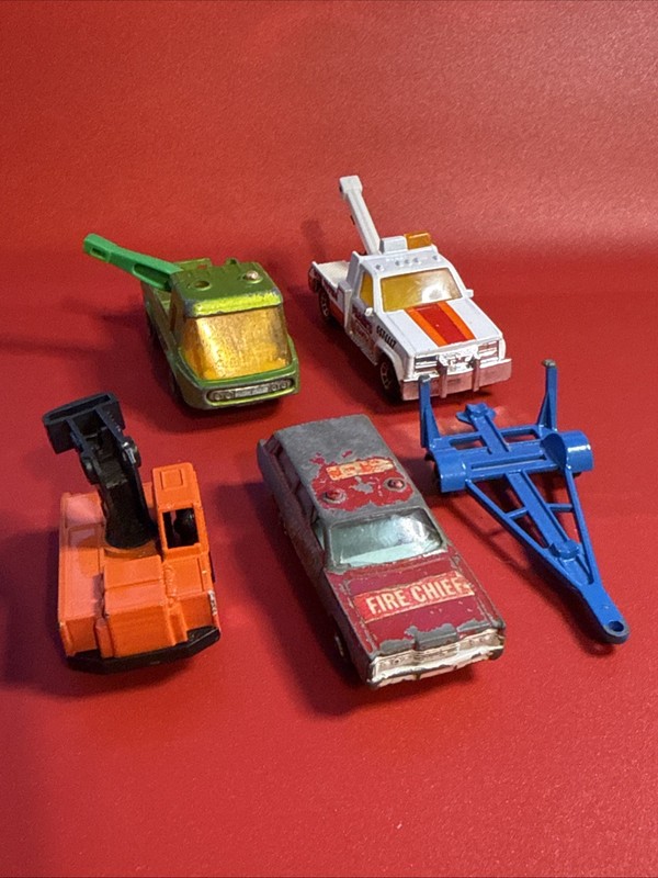 Lot of 5 Cars Matchbox, Yatming & Playart Mix of 1/64 Diecast Loose