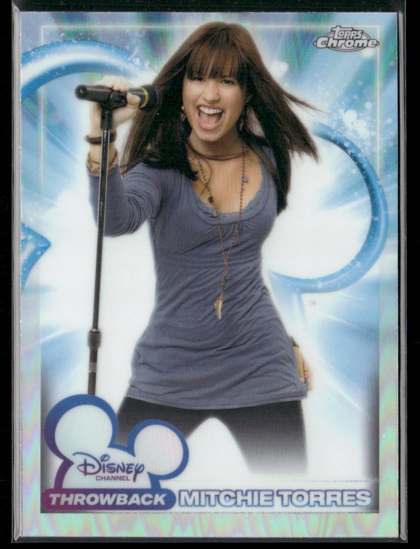 2026 Topps Chrome Disney #DC-10 Mitchie Torres Disney Channel Throwback