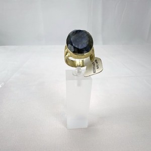 Authentic The Northern Lights Split Shank Labradorite Ring In 18K Gold Plate