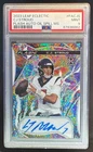 6862 CJ Stroud 2023 Leaf Eclectic Metalized Oil Spill Flash Auto RC /2 PSA 9