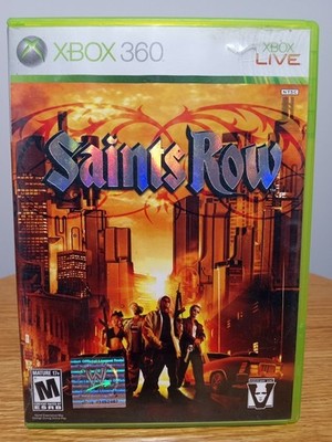 Saint's Row 1 (Platinum Hits Edition) Microsoft Xbox 360 Complete W/ Manual CIB