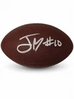 Jordan Love Autographed NFL Wilson Football PRO-Cert COA Green Bay Packers