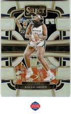 2024 Panini Select WNBA #10 Kalani Brown Prizms Silver