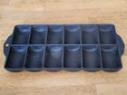 Vintage Cast Iron GRISWOLD FRENCH ROLL PAN No 11 950 A Erie PA USA