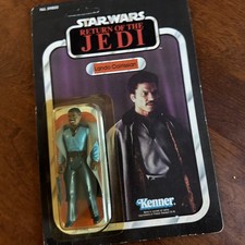 Star Wars Return of the Jedi Lando Calrissian Skiff Guard 65 Back Kenner 1983
