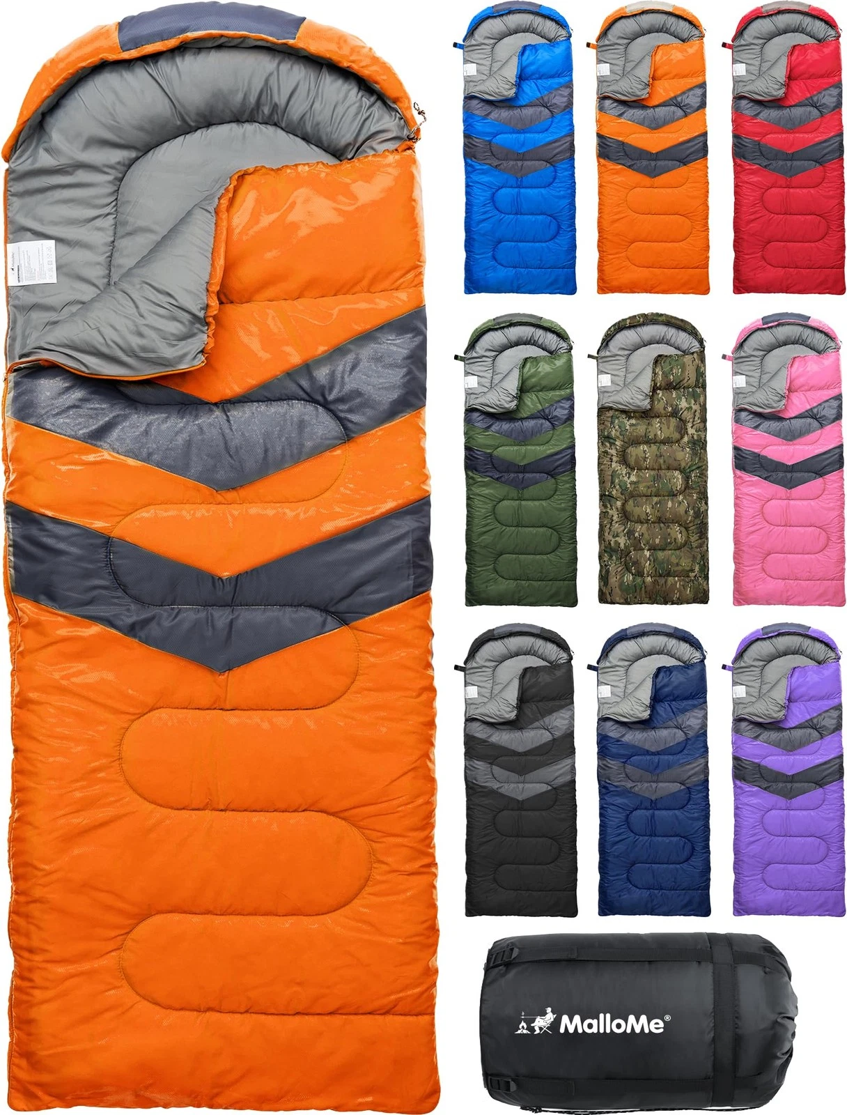 Sleeping Bags for Adults Cold Weather & Warm - Backpacking Camping Sleeping B...