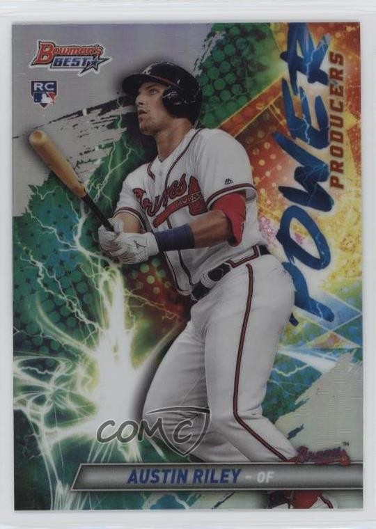 2019 Bowman's Best Power Producers Austin Riley #PP-ARI 2p7