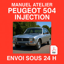 Manuel Atelier Peugeot 504