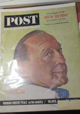 Vintage 1963 J BENNY POST MAGAZINE-USED!!!!!!!!