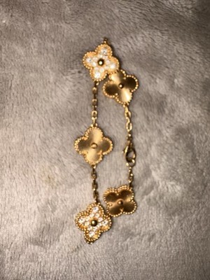 Van Cleef & Arpels Alhambra Vintage Bracelet 5 Motifs