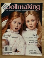 Doll Making Magazine Resource for Modern Dolls w Pull Out Pattern October 2001