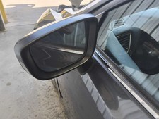 Driver Side View Mirror With Blind Spot Alert Fits 14-16 Mazda 3 804559