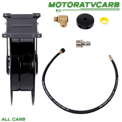 #ad ALL CARB 3 8quot; NPT Outlet Pipe 4000 PSI Pressure Washer Hose 50ft with Swivel $112.45