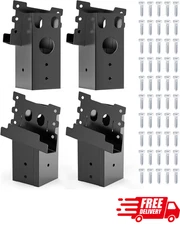 Elevator Bracket Set with Screws 4x4 Deer Stand Blind Powder Coated Outdoor
