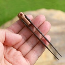 Titanium  Red-copper CNC Tweezers Portable Antiskid Outdoor Camping EDC Tool