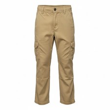 The Childrens Place Boys Slim Cargo Pants Flax Tan Khaki Size 14 NWT 2008862