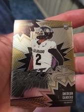 Shedeur Sanders 2025 Panini Prizm Draft Picks RC Instant Impact Foil Insert