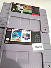 MLBPA Baseball, Ken Griffey JR. Presents super Nintendo games SNES    26205 bc15