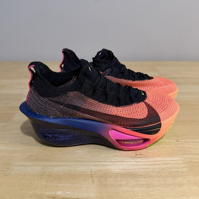 Nike Air Zoom Alphafly NEXT% Men's size 8 Orange Running  NEW 109559-800