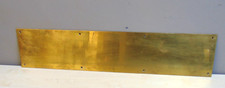 Door Kick Plate Plates Vintage Brass ref 56 (FREE UK POSTAGE)