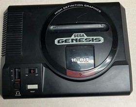 Sega Genesis Model 1 HD Graphics Non-TMSS Console Bundle Game Controllers