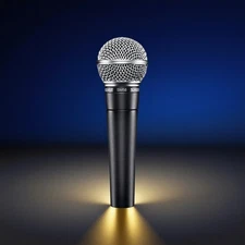 NEW SM58 Dynamic Wired XLR Professional Microphone - No Switch No Cable