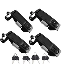 4 PCS Compression Latch Lock Flush Mount Zinc Alloy Adjustable Lever Trigger