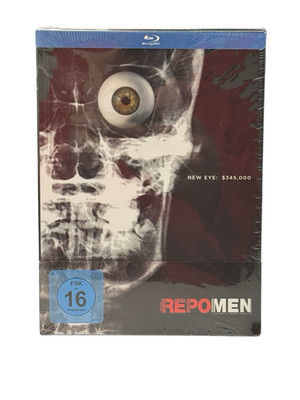 REPO MEN LIMITIERTES NUMMERIERTES MEDIABOOK COVER E BLU RAY + DVD NEU.