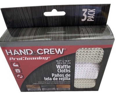 Pro Cleaning Waffle Cloths Great for Stone, Vinyl, Hardwood.tile & laminate Surf