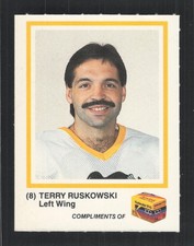 1986-87 Kodak Pittsburgh Penguins #NNO Terry Ruskowski