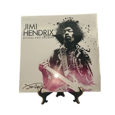 Authentic Jimi Hendrix Wall Calendar 2015 New Sealed Collectors Item Memorabilia