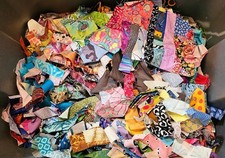 1 POUND PLUS Multicolor Designer Cotton  Fab...