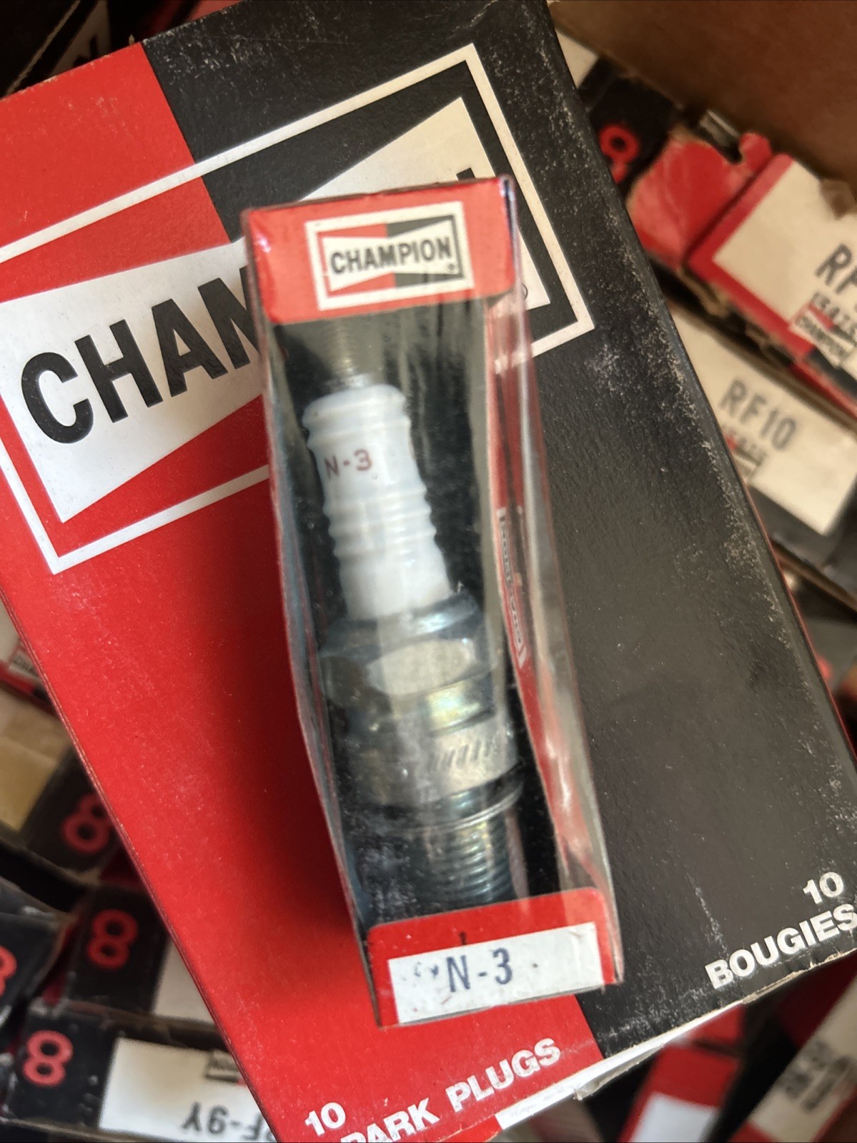 Champion N-3 Spark Plug New Old Stock Single Plug
