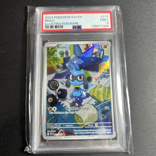 Riolu graded PSA 9 for sale on eBay