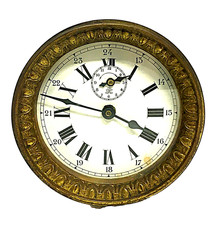 Mouvement de Pendule réveil Japy, spiral fonctionnel