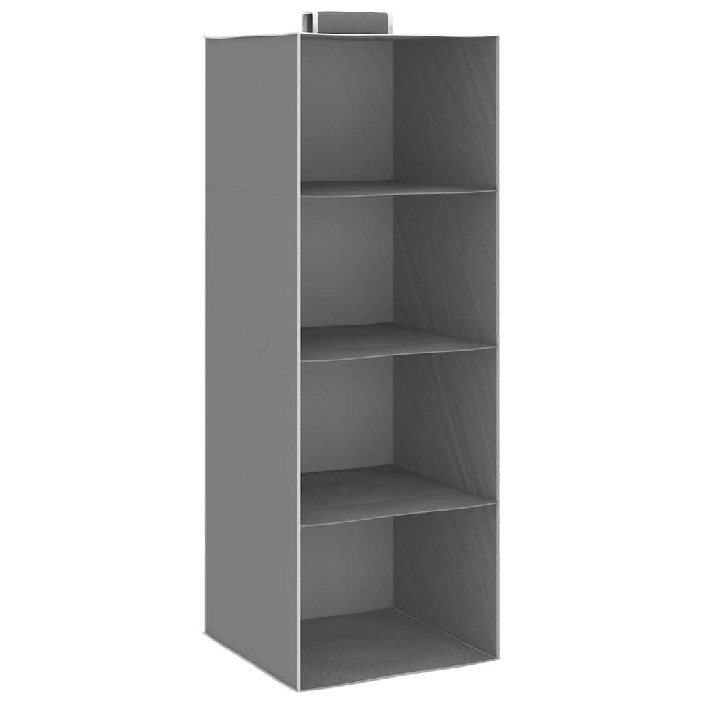 Set 2 Organizer Guardaroba Deluxe - 4 Ripiani in Tessuto per Capi Delicati