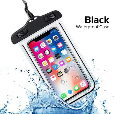 IP68 Waterproof Phone Case Bag Huawei Mate 20 Swim Cover Black Ultra Protection