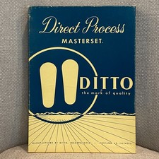 Vintage Genuine Ditto Brand Carbon Invoice Typewriter Paper Movie Prop thumbnail