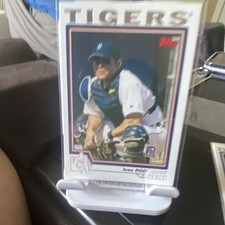 Topps 2004 Ivan Rodriguez Detroit Tigers Card #500 Base Set MLB Baseball