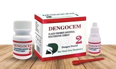 DENGOCEM 2 Universal Dental GIC Filling Restorative Cement Set 15g Powder 10ml
