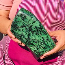 6.97LB Natural Beautiful Ruby and emerald Crystal Mineral Specimen Heals 2497