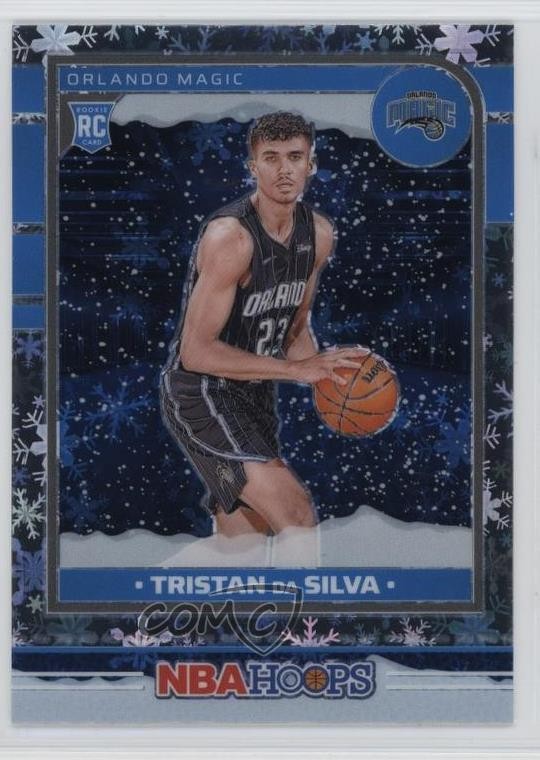 2024-25 Panini NBA Hoops Rookies Premium Winter Prizm Tristan da Silva #248 1l7t