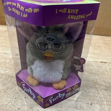 F5 Vintage 1999 Tiger Furby 70-800 Church Mouse Brown Eyes NEW SEALED